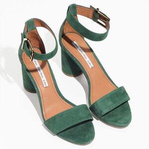 & OTHER STORIES square Buckle Heeled Sandals